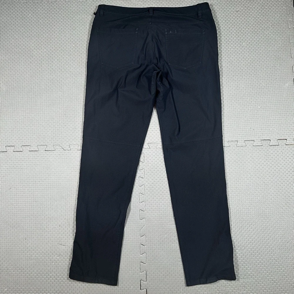 Lululemon Pants Mens 34x31 Navy Blue Performance Classic Fit ABC Warpstreme